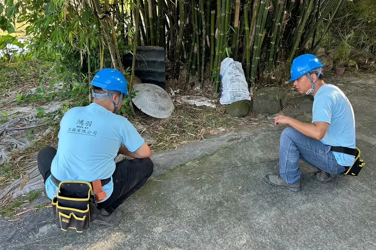 鴻羽工程有限公司-彰化裝潢裝修工程-彰化水電-台中防水抓漏-拆除打石工程_施工花絮_010